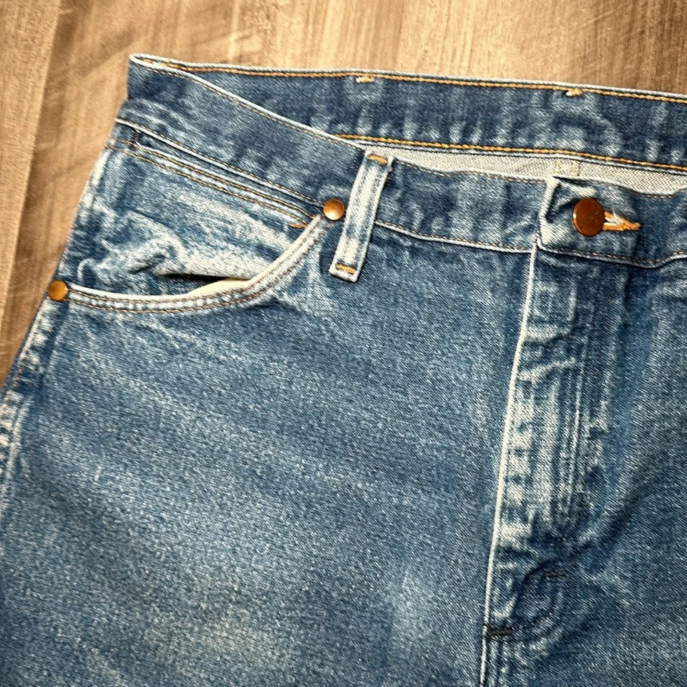 Wrangler Cowboy Cut Original Fit Jeans - 33x27 (Altered Length)